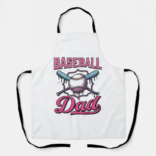 Delantal Diseño de camiseta con grabado vintage de papá de