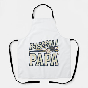 Delantal Diseño de camiseta con grabado vintage de Papá de