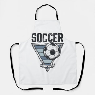 Delantal Diseño de camiseta con insignia triangular de baló