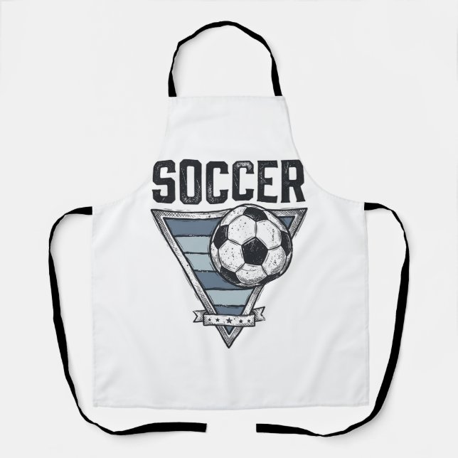 Delantal Diseño de camiseta con insignia triangular de baló (Anverso)