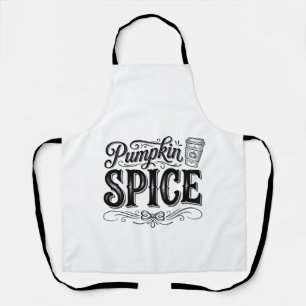 Delantal Diseño de camiseta de café vintage de especias de 
