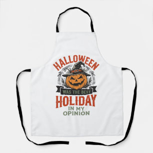 Delantal Diseño de camiseta de calabaza vintage mejor fiest