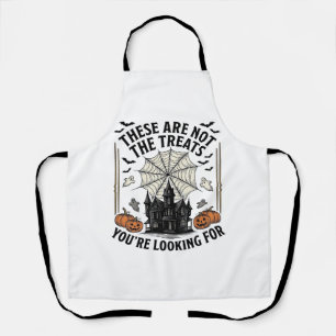 Delantal Diseño de camiseta de golosinas de fantasmas de Ha
