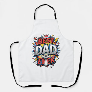 Delantal Diseño de camiseta de grabado vintage de cómic del