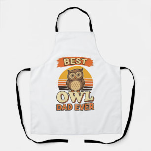 Delantal Diseño de camiseta de grabado vintage El mejor pap