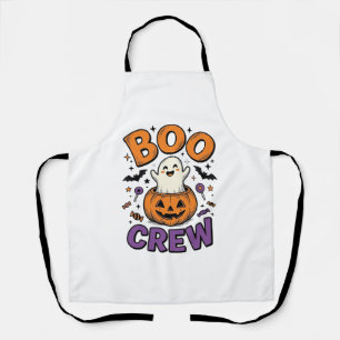 Delantal Diseño de camiseta de Halloween de calabaza fantas