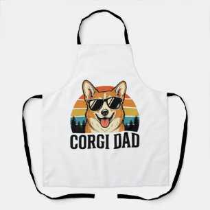 Delantal Diseño de camiseta para amantes de perros con grab