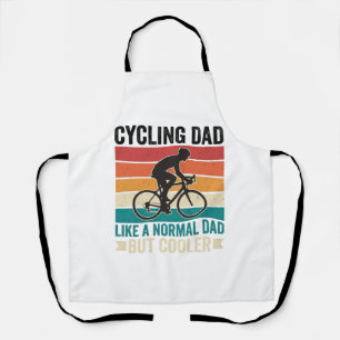 Delantal Diseño de camiseta para papá ciclista, biker vinta