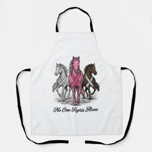Delantal Diseño de camiseta vectorial de caballo de apoyo a