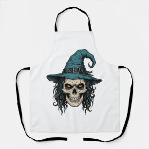 Delantal Diseño de camiseta vectorial de Halloween de calav
