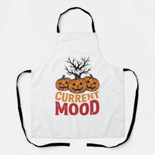 Delantal Diseño de camiseta vintage de calabaza de Hallowee