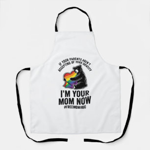 Delantal Diseño de camiseta vintage de orgullo de oso de ab