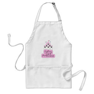 Delantal Diseño de Castillo de Princesa de Cuento de Hadas