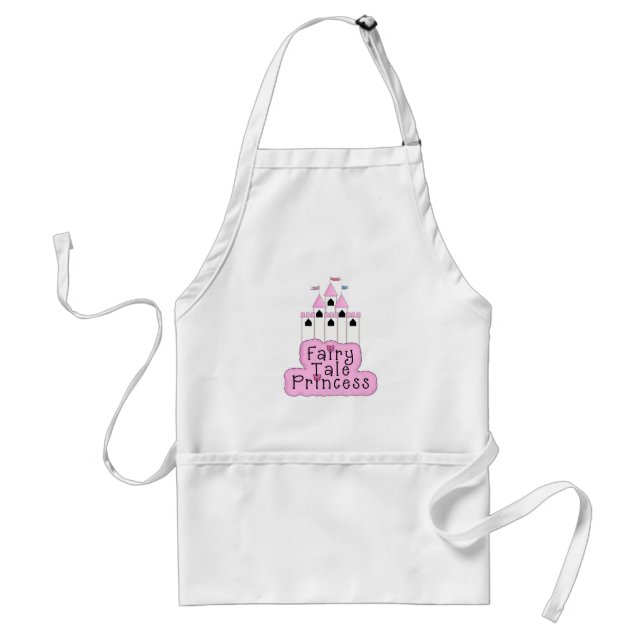 Delantal Diseño de Castillo de Princesa de Cuento de Hadas (Frente)