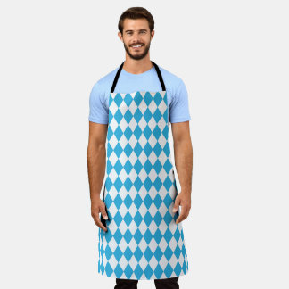 Delantal Diseño de chequeo bávaro para Oktoberfest