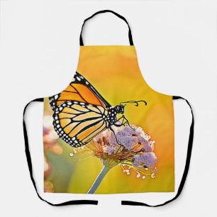 Delantal Diseño de cierre de mariposa majestuosa