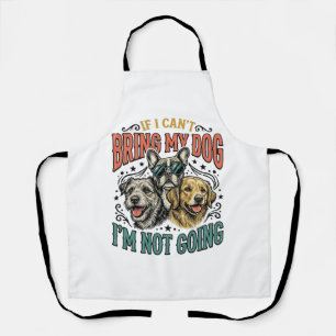 Delantal Diseño de cita de grabado vintage para amantes de 