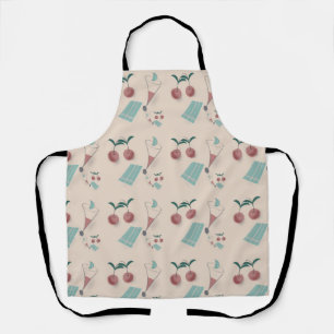 Delantal Diseño de cóctel caprichoso
