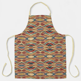 Delantal Diseño de estilo de vidrio templado geométrico opa
