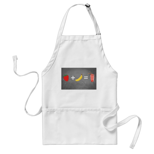 Delantal Diseño de estilos de vida saludables (Frente)