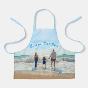 Delantal Diseño de foto en el apron de tu regalo de foto fa