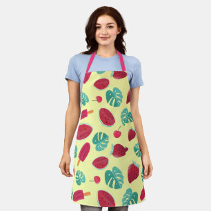 Delantal Diseño de frutas de verano