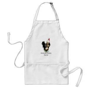 Delantal Diseño de gallo de cotizaciones para granjeros de 