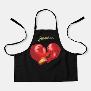 Delantal Diseño de guantes de boxeo