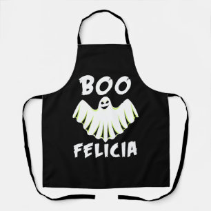Delantal Diseño de Halloween en Boo Felicia