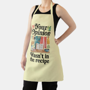 Delantal Diseño de la serie de cocina divertida #4