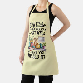 Delantal Diseño de la serie de cocina divertida #6