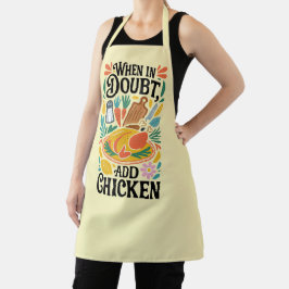 Delantal Diseño de la serie de cocina divertida #9