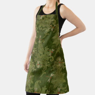 Delantal Diseño de la serie de girasoles y libagonflies 13