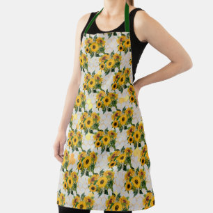 Delantal Diseño de la serie Girasol y Abeja Cuatro