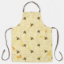 Delantal Diseño de la serie Girasol y Abeja Seis