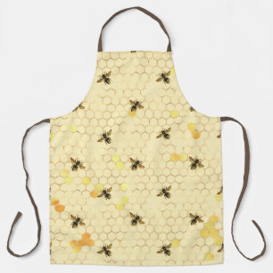 Delantal Diseño de la serie Girasol y Abeja Seis