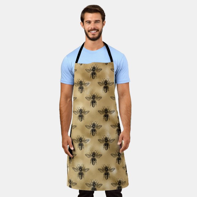 Delantal Diseño de la serie Honey Bee 14 (Gastado)