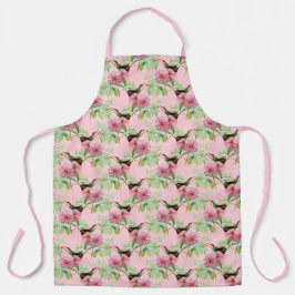 Delantal Diseño de la serie HummingBirds Veintidós