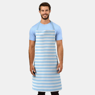 Delantal Diseño de la serie náutica rosa y azul 1