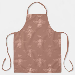 Delantal Diseño de la serie Rose Gold Bee 19