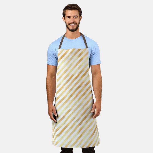 Delantal Diseño de la serie Sunflower y Bee Diez (Gastado)