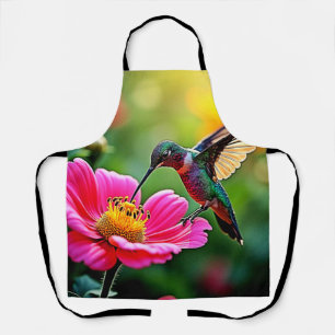 Delantal Diseño de Momentos de Colibrí Mágico