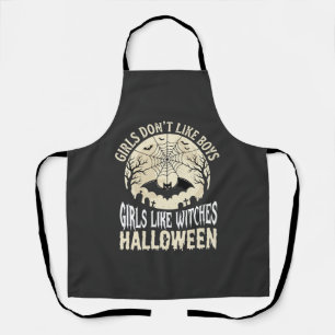 Delantal Diseño de murciélago de Halloween para chicas que 