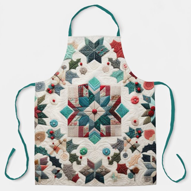 Delantal Diseño de Navidades sin límite (Anverso)