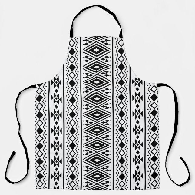 Delantal Diseño de patrones étnicos sin inconvenientes, abs (Anverso)