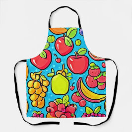 Delantal Diseño de patrones fructíferos