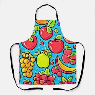 Delantal Diseño de patrones fructíferos