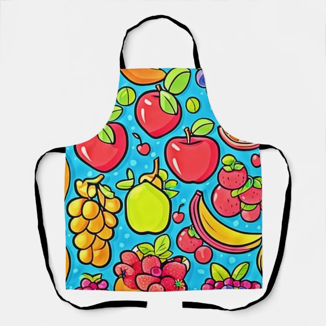 Delantal Diseño de patrones fructíferos