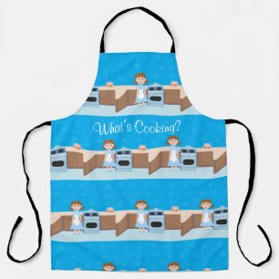 Delantal Diseño de Personalizable Kitsch de Cute Baking Hou