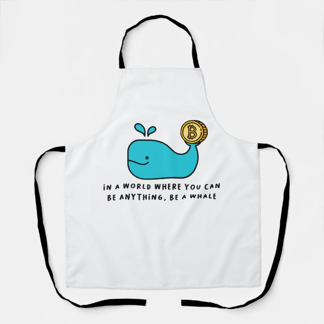 Delantal Diseño de Personalizado de inversor criptográfico  (Anverso)
